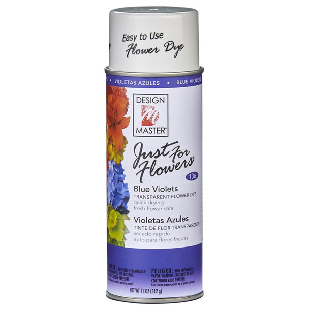 Blue Violets Color Spray