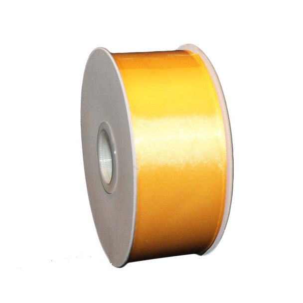 1.5" Sunshine Yellow Double Face Satin Ribbon