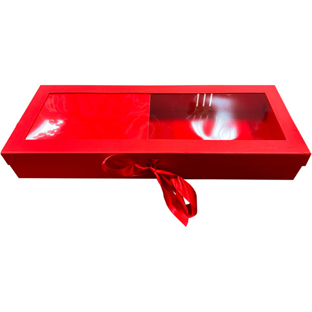 25.5" Vertical Folding Flower Box - Red