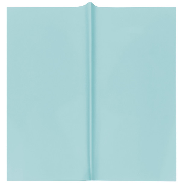 Ice Blue Double Sided Floral Wrapping Paper - 20 Sheets