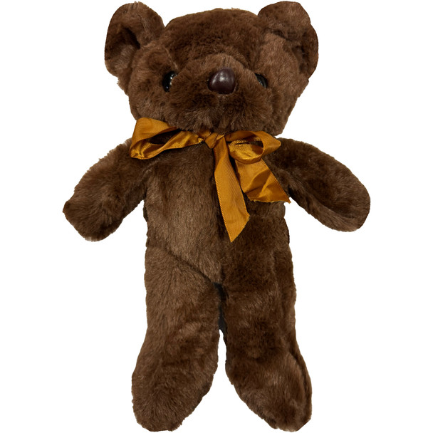 13" Standing Plush Teddy Bear - Brown