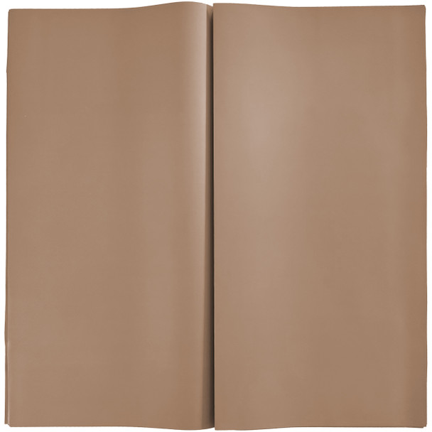 Taupe Floral Wrapping Paper - 20 Sheets