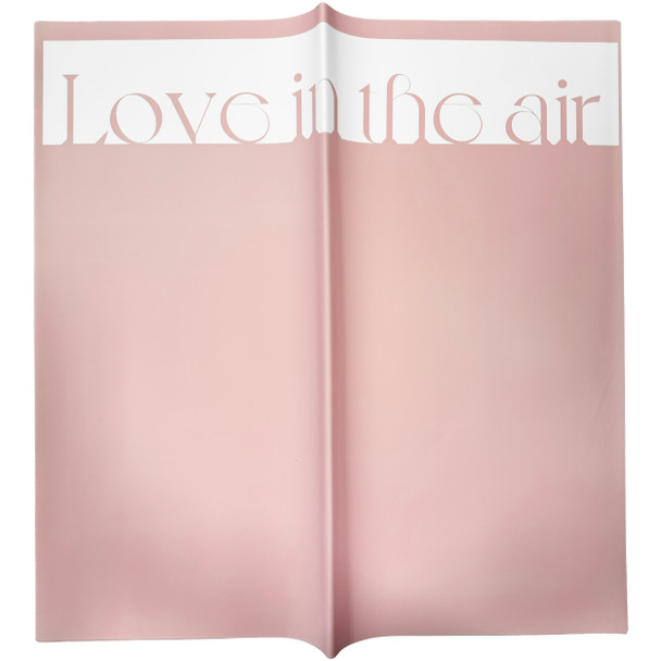 Love In the Air Floral Wrapping Paper - 20 Sheets - Pink