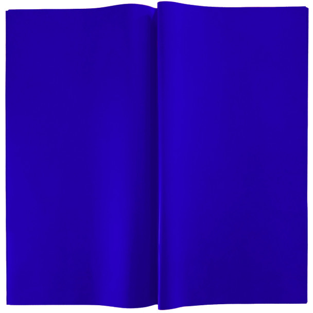 Deep Blue Floral Wrapping Paper - 20 Sheets