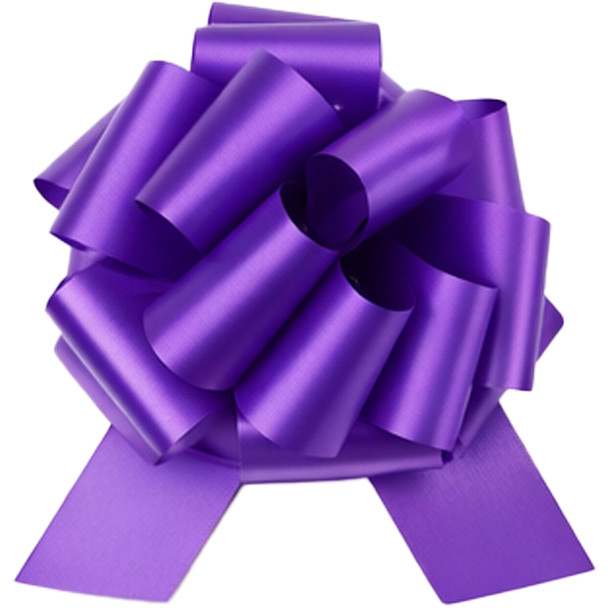 #40 16 Loop Pullbow - 50 Pieces - Purple