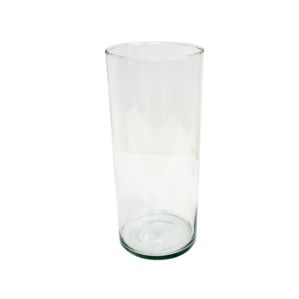 10 H Mexican Glass Cylinder Vase Lo Florist Supplies
