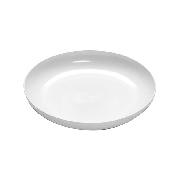 11" White  Designer Dish