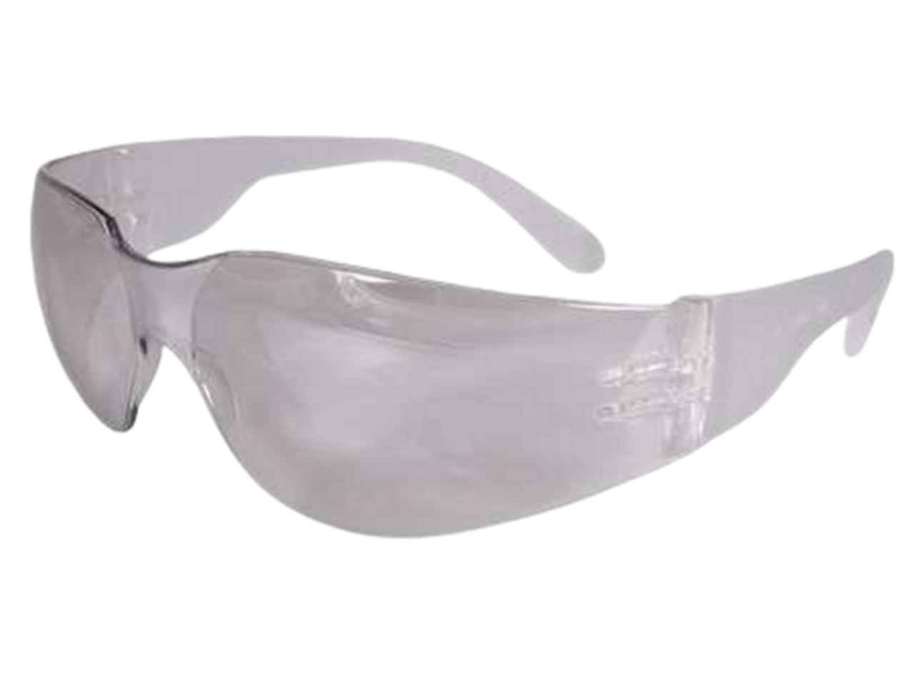 Intruder Safety Glasses Clear Frame & Clear Scratch-Resistant Lens (PPE1002)