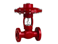 The Kimray EGP High-Pressure Control Valve is used as a dump valve or a pressure regulator.