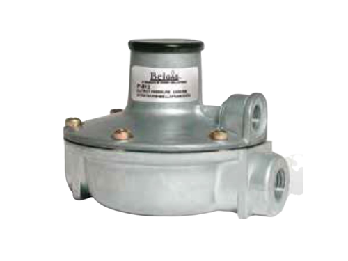 The Type P912 pressure regulator functions as a pneumatic pres-sure controlling device with an adjustable set point.