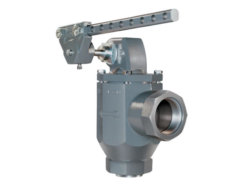 The BelGASP4000 series is a mechanically operated dump valve for use with a P8000 trunnion assembly