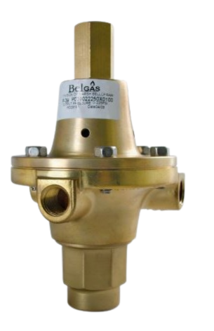 Belgas Regulator HP - 1/4" FNPT X 1/4" FNPT, 0-225 psi, PN: P039022250X0100