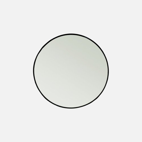 Metal round mirror