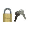 Brass Padlock, Standard Keyed-Alike 55/30, 1.75" H