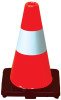 Exterior 12" Cone with Reflective Collar