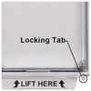 Universal Stopper® with Horn and Spacer, Fire Label (STI-13220FR)