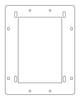 Pull Station Cover Column Mounting Plate Pull Station Cover Column Mounting Plate