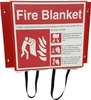 Fiberglass Fire Blanket with a Metal Case