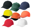 Customizable safety hat with personalized wording and color options for clear identification