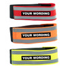 Custom Wording Armbands in lime