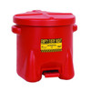 10 Gallon Oily Waste Safety Can, Plastic