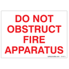 Fire Apparatus Sticker