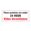 24 Hour Surveillance Sticker