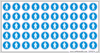 WHMIS Hazard Symbol Stickers