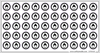 WHMIS Hazard Symbol Stickers