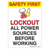 Lockout Sticker