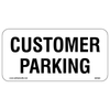 Customer Parking Aluminum Sign