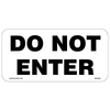 Bold Do Not Enter Sign