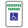 Accessible Reserved Parking Sign
