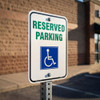 Accessible Reserved Parking Sign