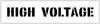 High Voltage Stencil