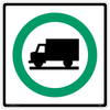 Regulatory Truck Route Sign RB-61