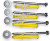 Bolts and Anchors for Mounting Speed Bumps - 5 inch