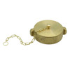 2.5" CSA Thread (Canada) Brass FD Connection Cap
