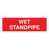 Wet Standpipe Sign