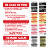 In Case of Fire Sign