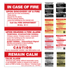 In Case of Fire Sign