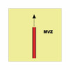 IMS Main Vertical Zone Photoluminescent Sign