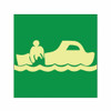 IMS Rescue Boat Photoluminenscent Sign