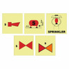 IMS Sprinkler Photoluminescent Sign