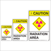 Radiation Area Caution Sign