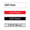 CACF Room Door Sign Series