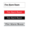 Fire Alarm Room Door Signs