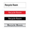 Recycle Room Door Sign Series