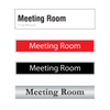 Meeting Room Door Sign Series