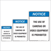 Cameras Notice Sign